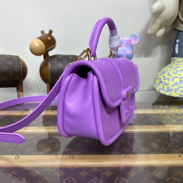 LV Seek and Hide Purple Bag - Image 7