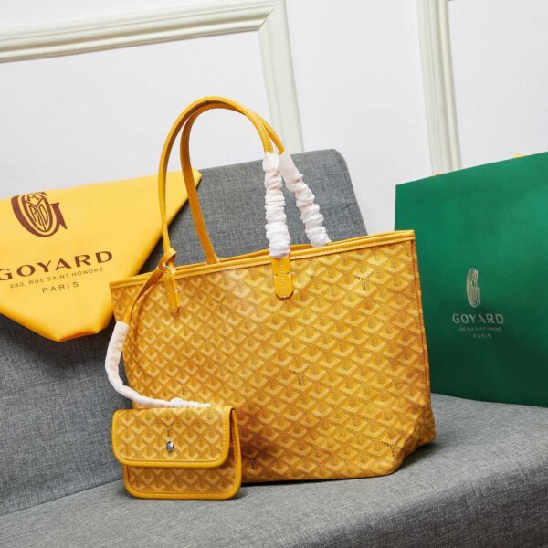 Goyard Tote Large Yellow Bag - Image 5
