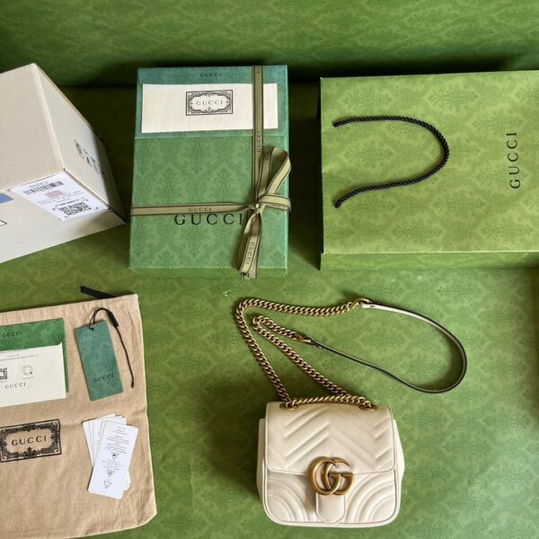 Gucci Marmont White Bags - Image 4