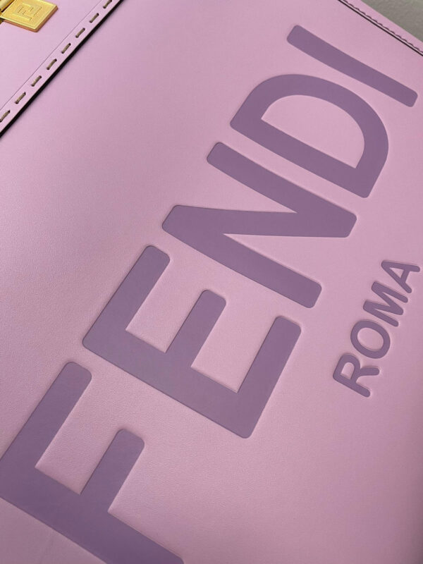 Women Fendi Sunshine Medium Bag Pink - Image 6