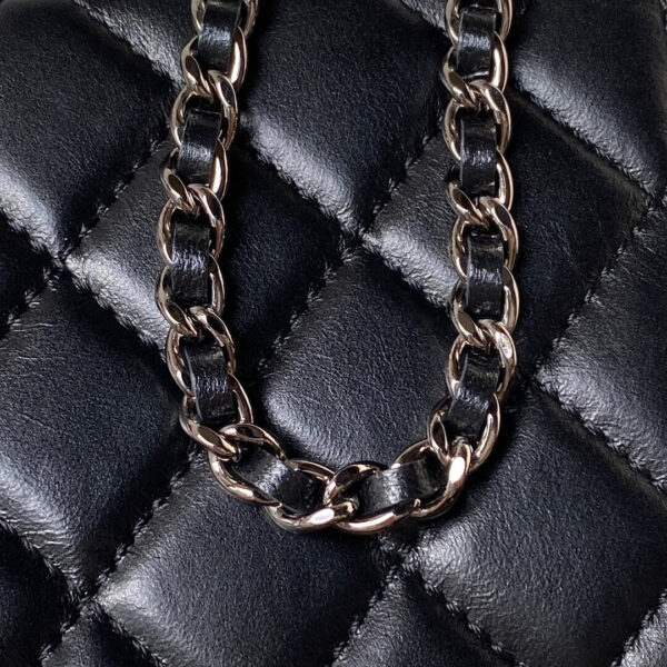 Chanel 22C Black Caviar Vanity Bag - Image 3