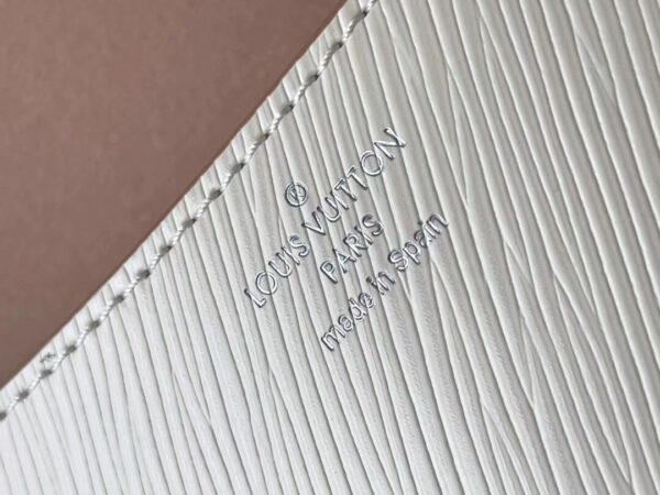 LV Buci Epi Leather Crossbody Bag White - Image 4