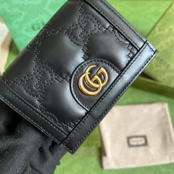 Gucci GG Matelasse Card Case Wallet - Image 3