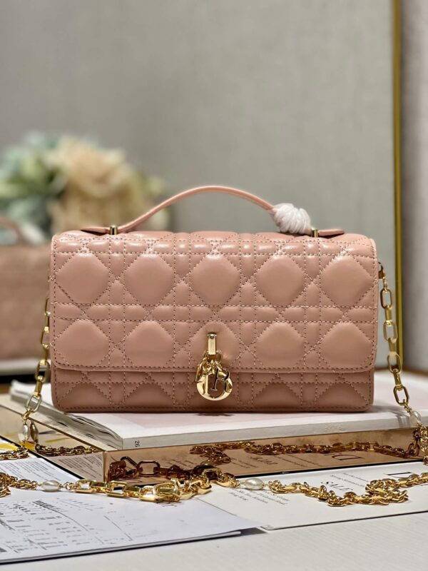 Miss Dior Top Handle Bag Beige