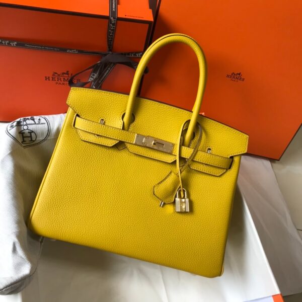 Hermes Birkin Yellow Bag