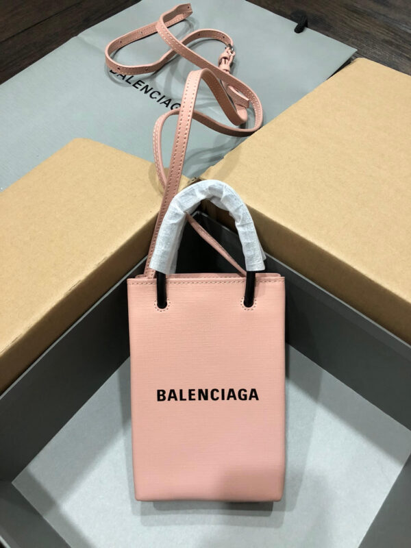 Balenciaga Shopping Phone Holder Bag
