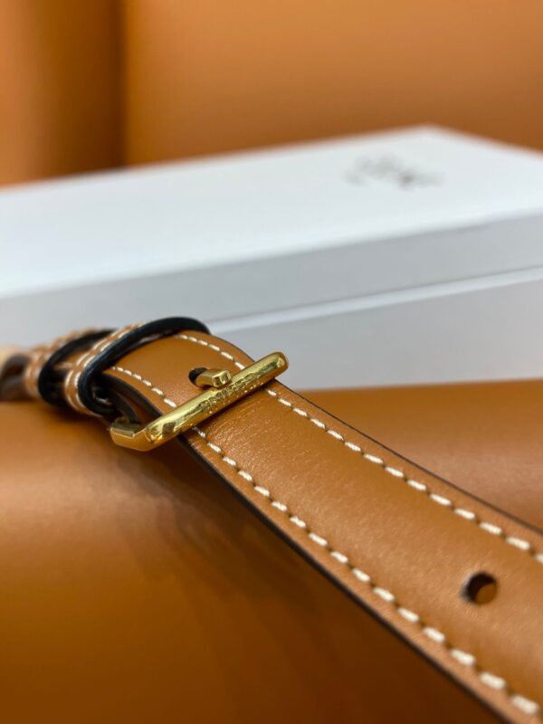 Celine Brown Triomphe Shoulder Bag - Image 3
