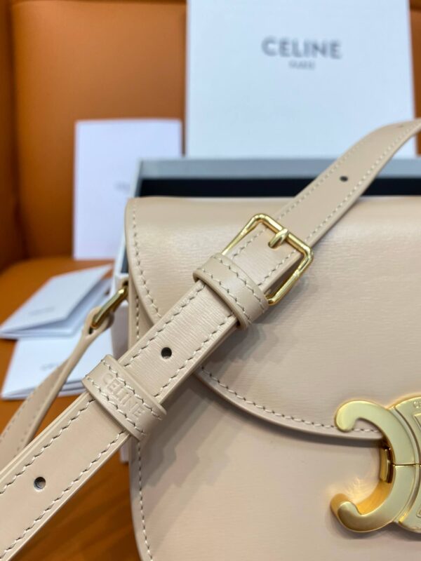 Celine Besace Clea In Shiny Calfskin Leather Bag - Image 2