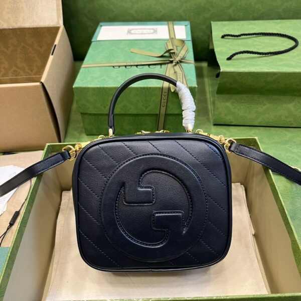 Gucci Blondie Top Handle  Black Bags