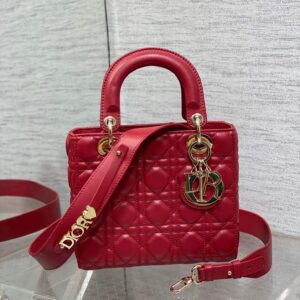 Lady Dior Bag Red
