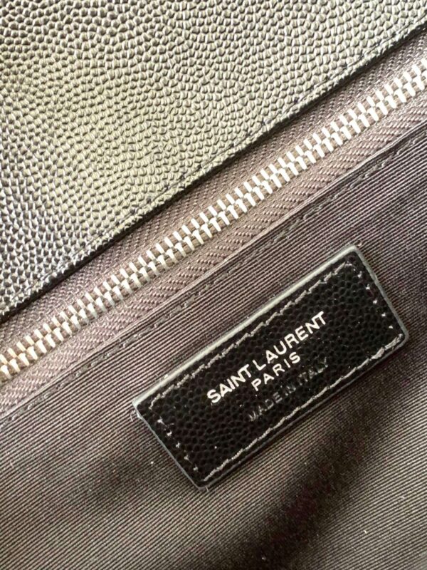 YSL Large Envelope  Matelassé Leather Shoulder Bag - Image 6