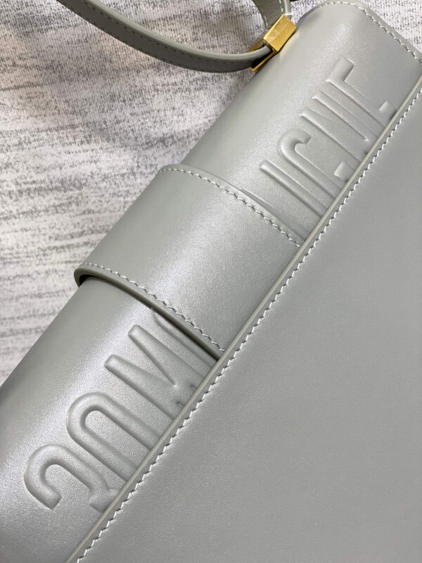 Dior Montaigne Stone Grey Bag - Image 4