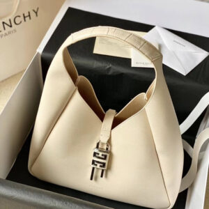 Givenchy G-Hobo Medium Shoulder Bag White
