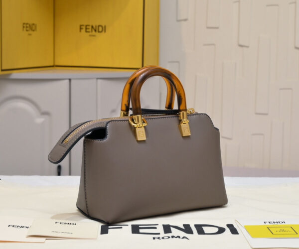 Fendi By The Way Bag Grey - Image 4
