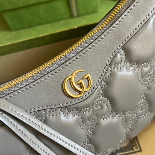 Gucci Matelasse Grey Handbags - Image 2