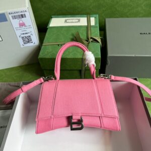 Balenciaga Hacker Hourglass Pink Bag
