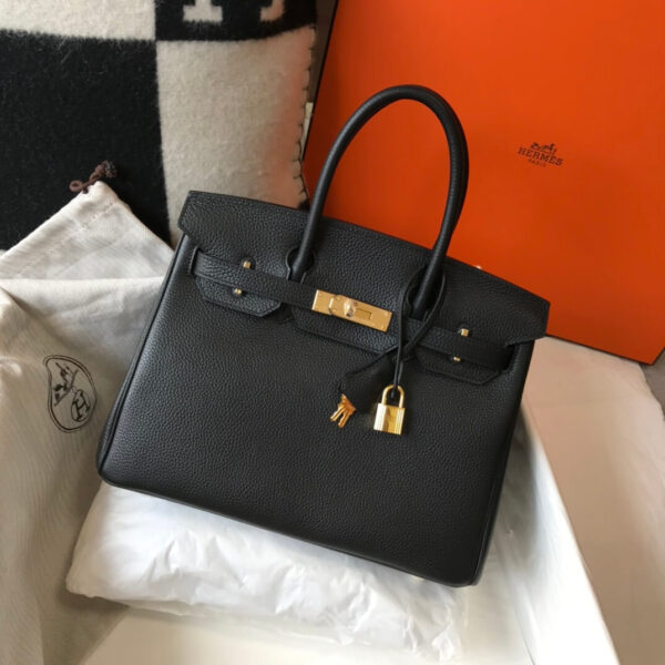 Hermes Birkin Black Bag - Image 5