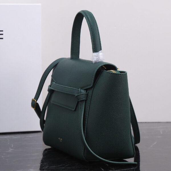 Celine Nano Belt Bag In Grained Calfskin Leather Bag - Image 5