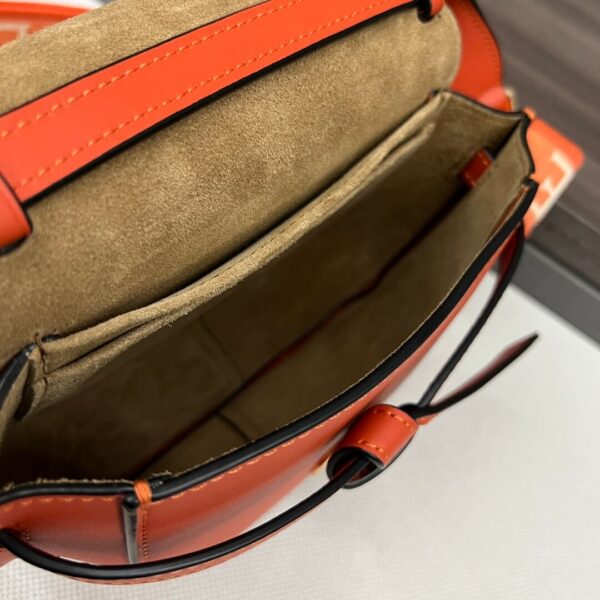 Loewe Gate Small Jacquard-trimmed Shoulder Bag - Image 3