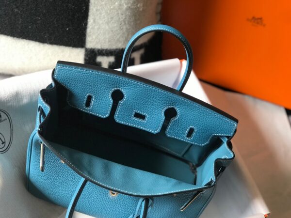 Hermes Birkin Blue Jean Togo Bag - Image 4