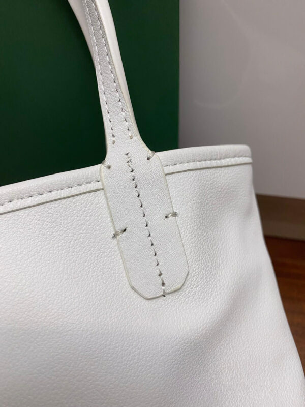 Goyard Mini Tote White Bag - Image 4