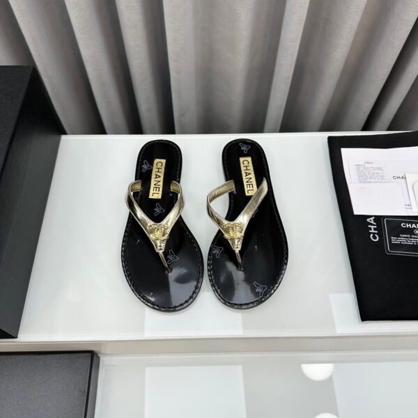 Chanel Flip Flops Sandals - Image 2