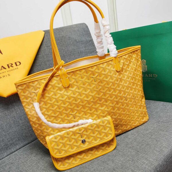 Goyard Tote Large Yellow Bag - Image 3