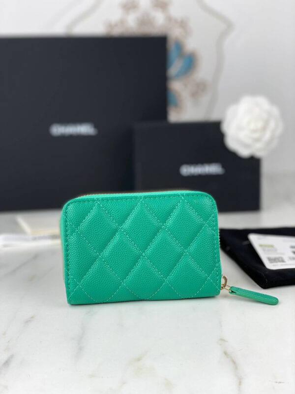 Chanel Zipped Coin Purse - Image 2