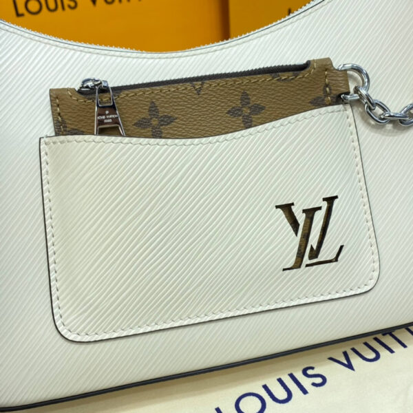 LV Marelle Epi Leather Bag White - Image 2
