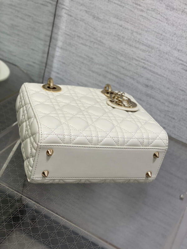 Lady Dior Bag White - Image 3