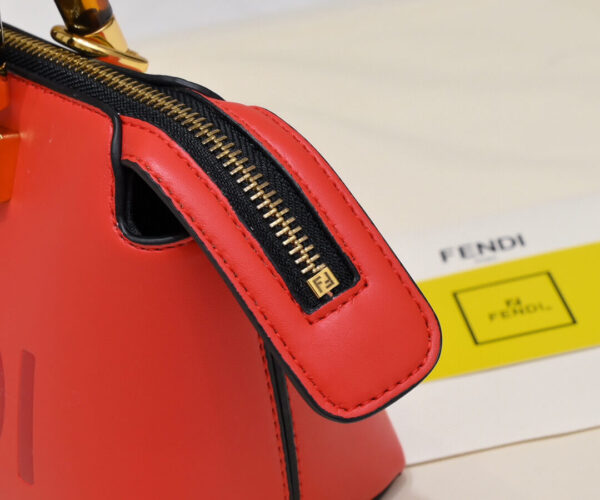 Fendi By The Way Bag Red - Image 7