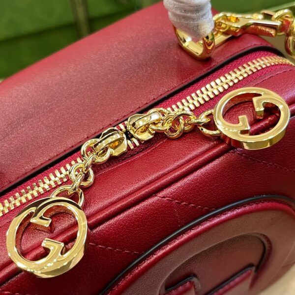 Gucci Blondie Top Handle Red Bags - Image 8