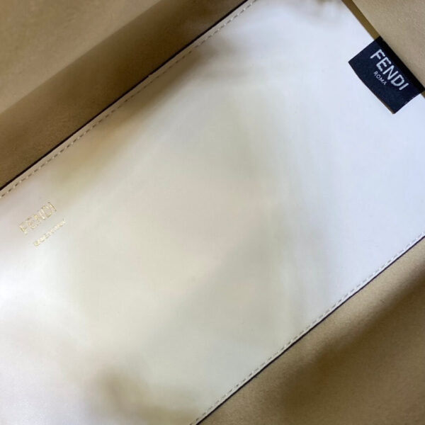 Women Fendi Sunshine Medium Bag White - Image 4