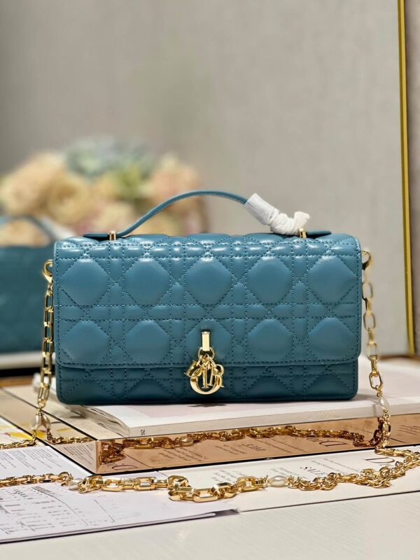 Miss Dior Top Handle Bag Purple