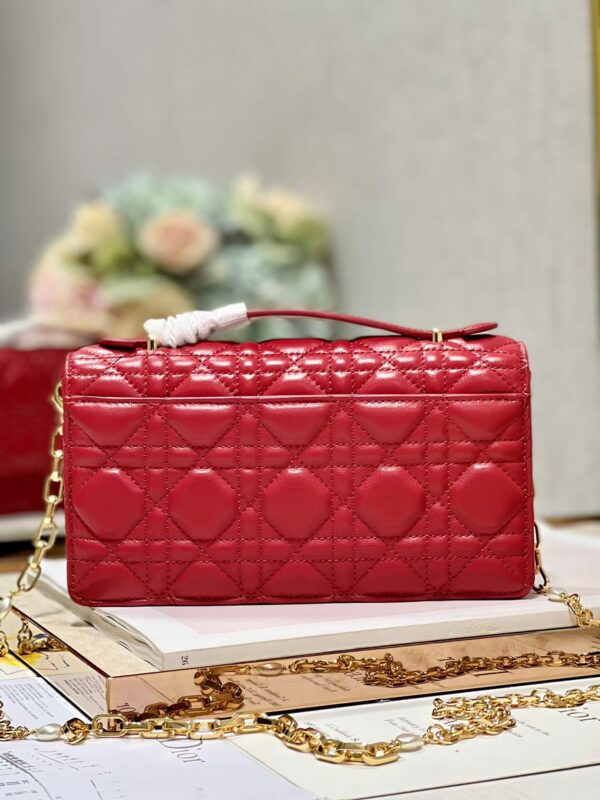 Miss Dior Top Handle Bag Red - Image 3