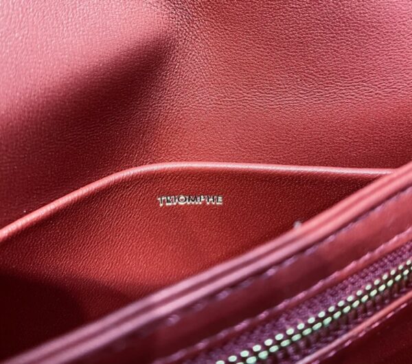 Celine Besace Clea In Shiny Calfskin Leather Bag - Image 4