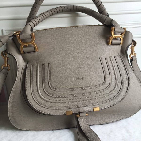Chloe Marcie Double Carry Bag - Image 6