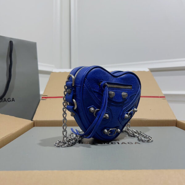 Balenciaga Mini Le Cagole Heart Bag