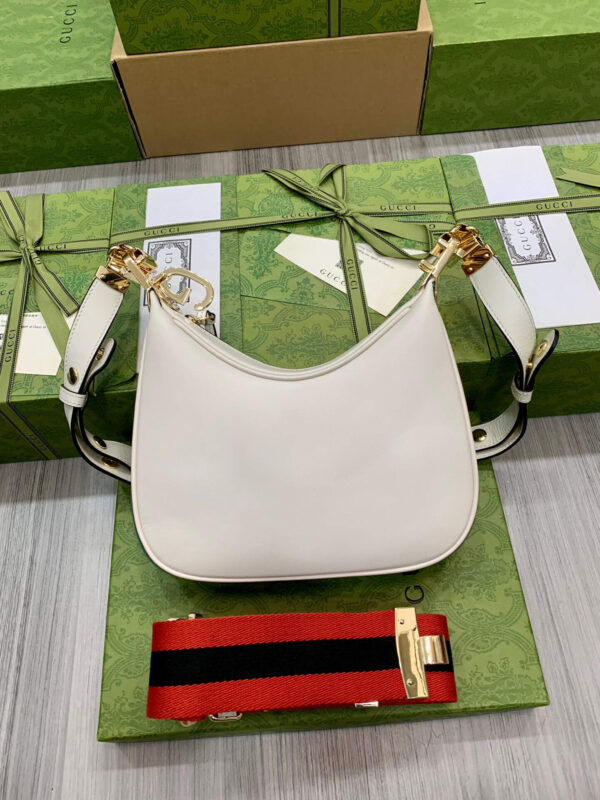 Gucci Attache Small Shoulder Bag White - Image 3