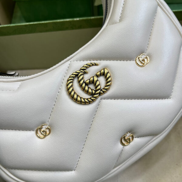 Gucci Marmont White Moon Bag - Image 4