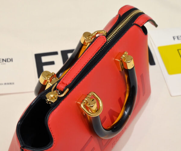 Fendi By The Way Bag Red - Image 6