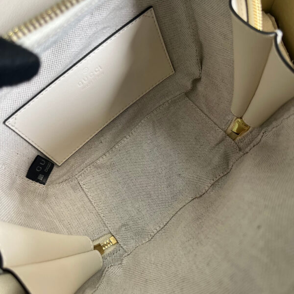 Gucci Blondie Top Handle White Bags - Image 4