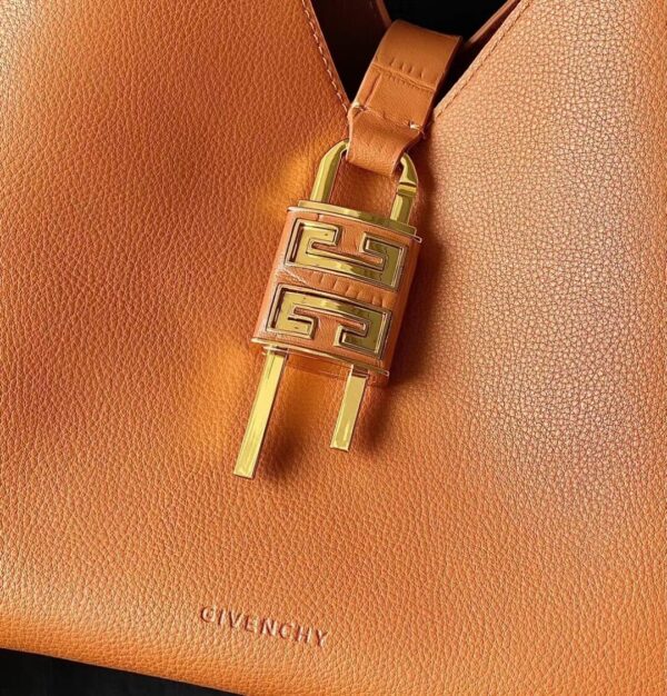 Givenchy G-Hobo Medium Shoulder Bag Orange - Image 8