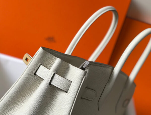 Hermes Birkin White Bag - Image 3