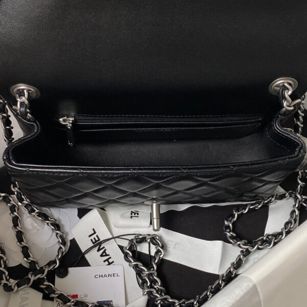 Chanel Mini Rectangular Flap Bag Black - Image 4