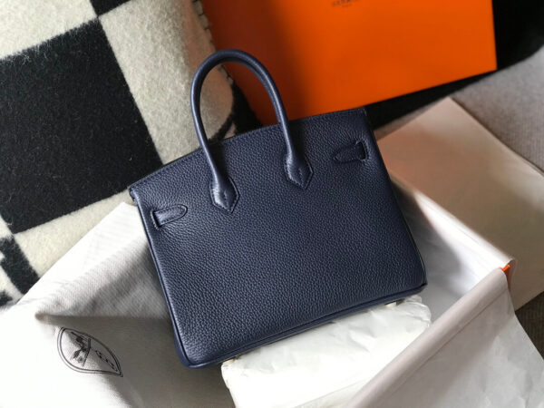 Hermes Birkin Blue Bag - Image 5