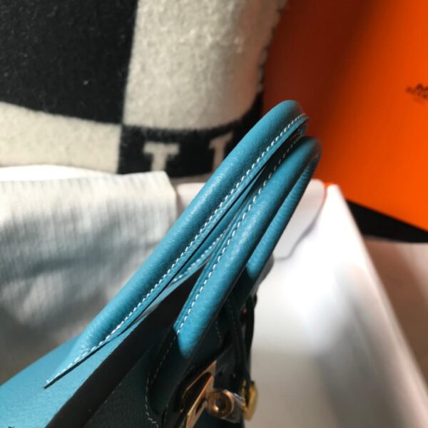 Hermes Birkin Blue Jean Togo Bag - Image 2