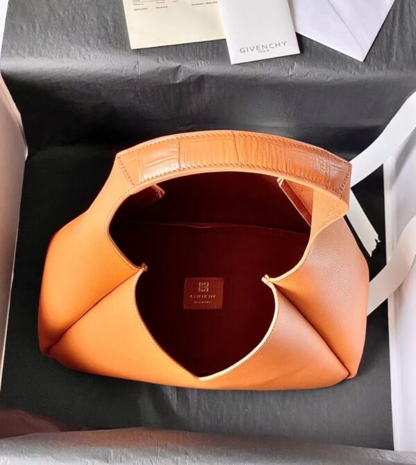 Givenchy G-Hobo Medium Shoulder Bag Orange - Image 3