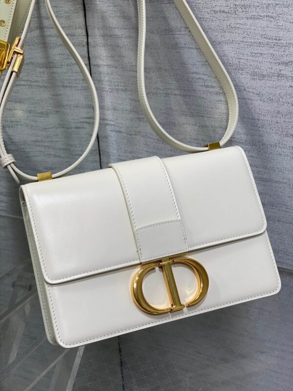 Dior Montaigne White Bag - Image 4