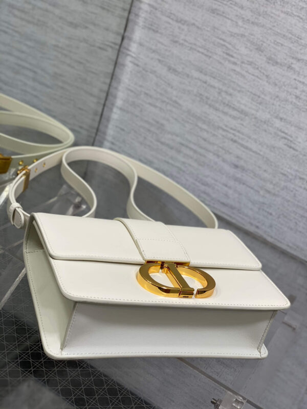 Dior Montaigne White Bag - Image 3